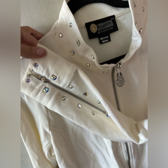Swarovski Chrystal Jacket by Christine Alexander, M - Picture 1 of 13